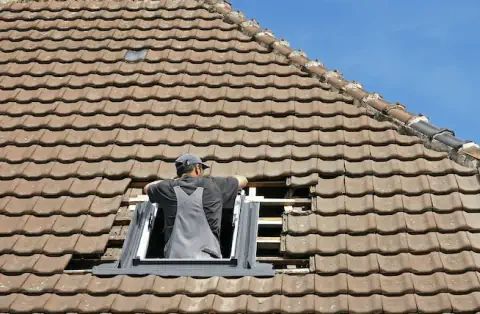 Pose de velux - Thouron